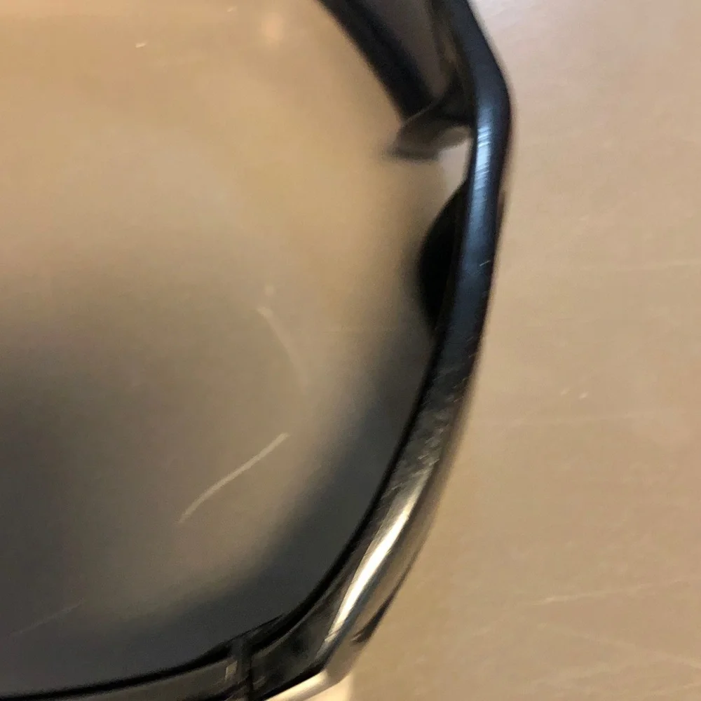 Oakley Black Fuel Cell Sunglasses black frames grey polarized lenses